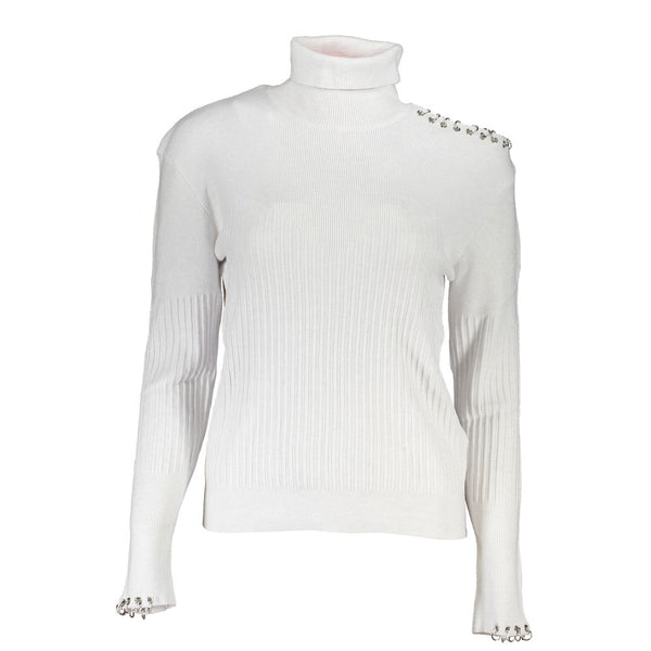 Chic Turtleneck Sweater with Contrast Details Patrizia Pepe