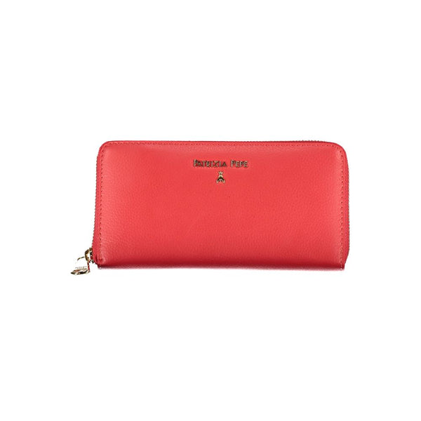 Chic Pink Zip Wallet With Multiple Compartments Patrizia Pepe