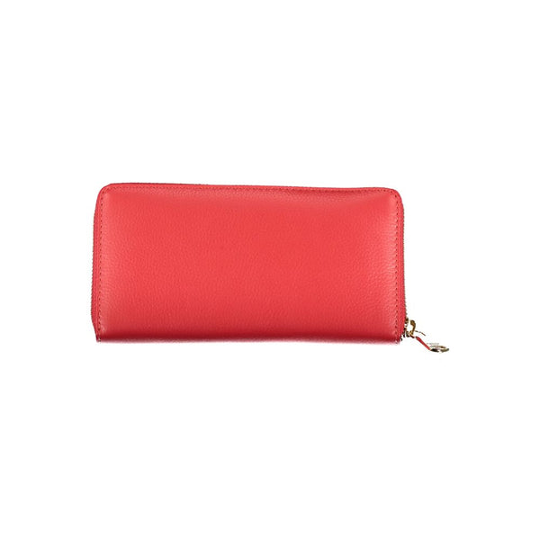 Chic Pink Zip Wallet With Multiple Compartments Patrizia Pepe