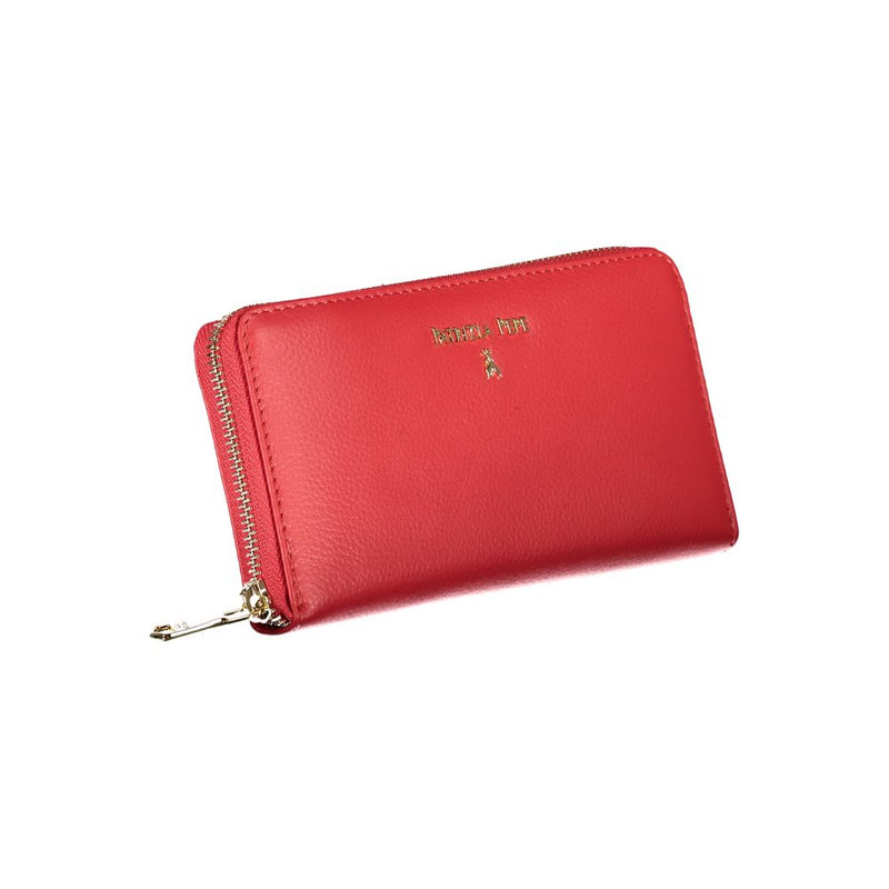 Chic Pink Zip Wallet With Multiple Compartments Patrizia Pepe