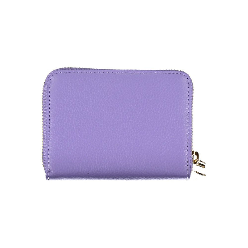 Elegant Purple Polyethylene Wallet Patrizia Pepe