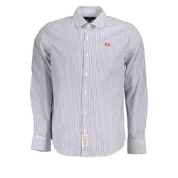 Elegant Long-Sleeved Striped Shirt for Men La Martina