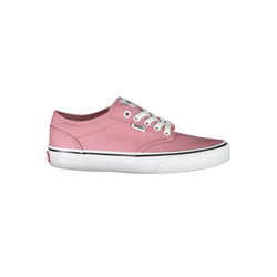 Chic Pink Sneakers with Contrast Laces Vans