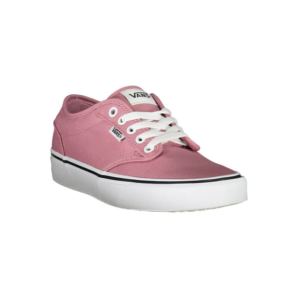 Chic Pink Sneakers with Contrast Laces Vans