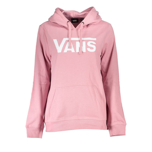 Chic Pink Hooded Fleece Sweatshirt Vans