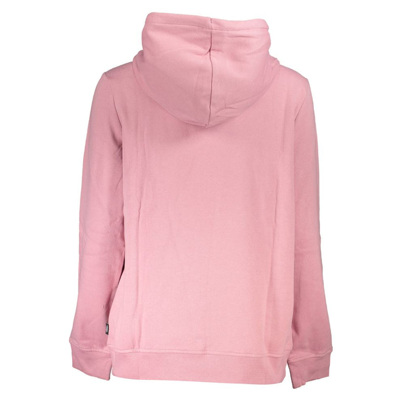 Chic Pink Hooded Fleece Sweatshirt Vans