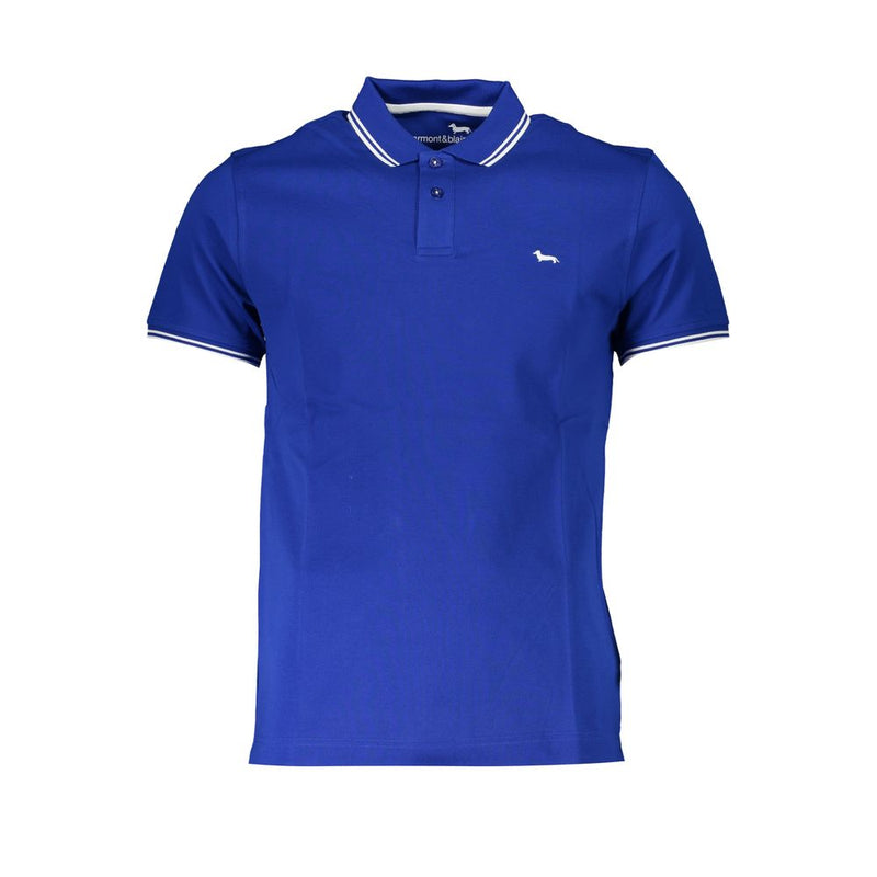 Sleek Short Sleeved Contrast Polo Harmont & Blaine