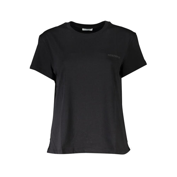 Chic Crew Neck Organic Cotton Tee Patrizia Pepe