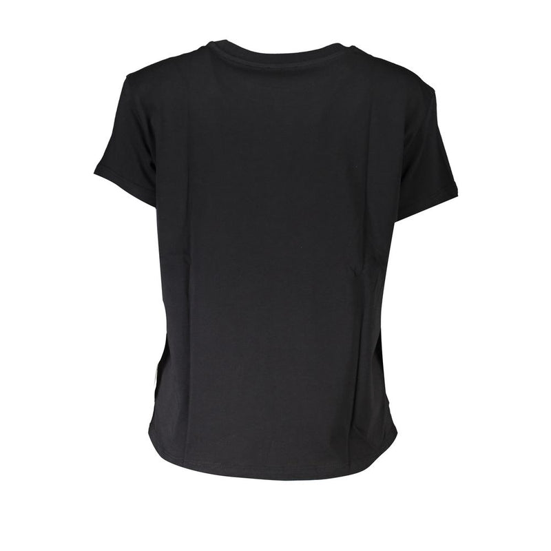 Chic Crew Neck Organic Cotton Tee Patrizia Pepe