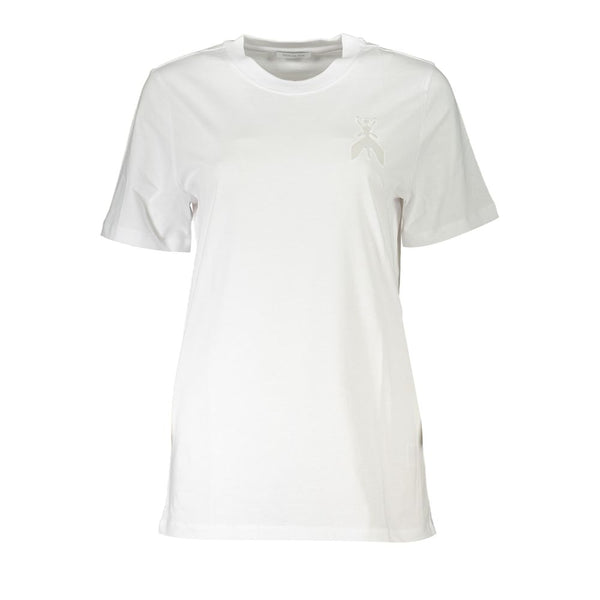 Chic Embroidered Crew Neck Tee Patrizia Pepe