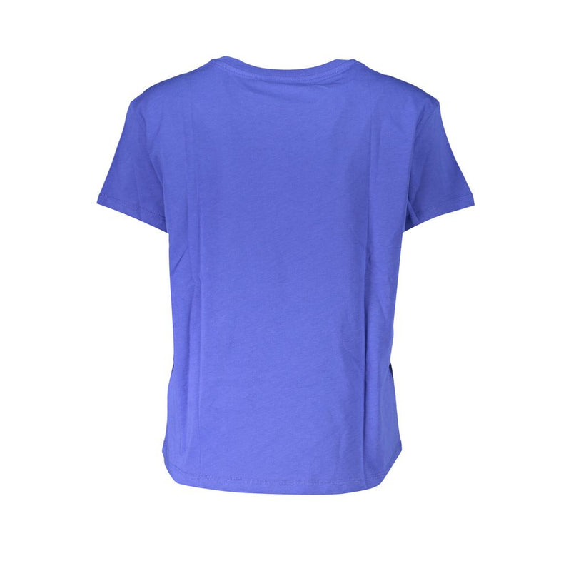 Chic Crew Neck Logo Tee in Organic Cotton Patrizia Pepe