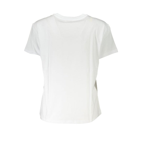 Chic Organic Cotton Crew Neck Tee Patrizia Pepe