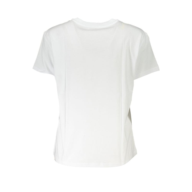 Chic Organic Cotton Crew Neck Tee Patrizia Pepe