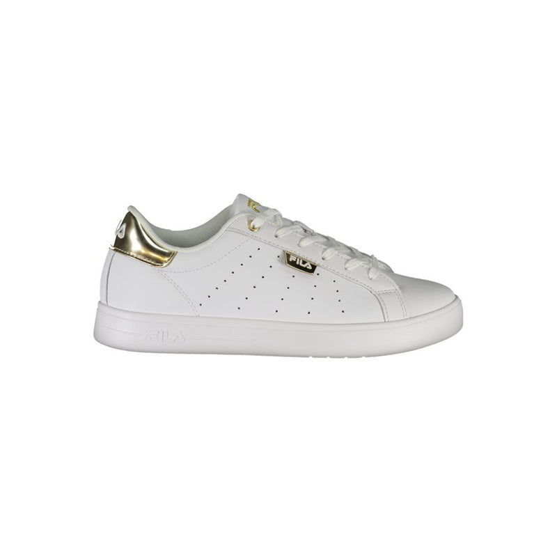 Lace-Up Luxe Sneakers with Golden Accents Fila