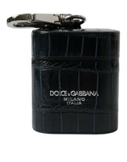 Chic Crocodile Leather Airpods Case Dolce & Gabbana