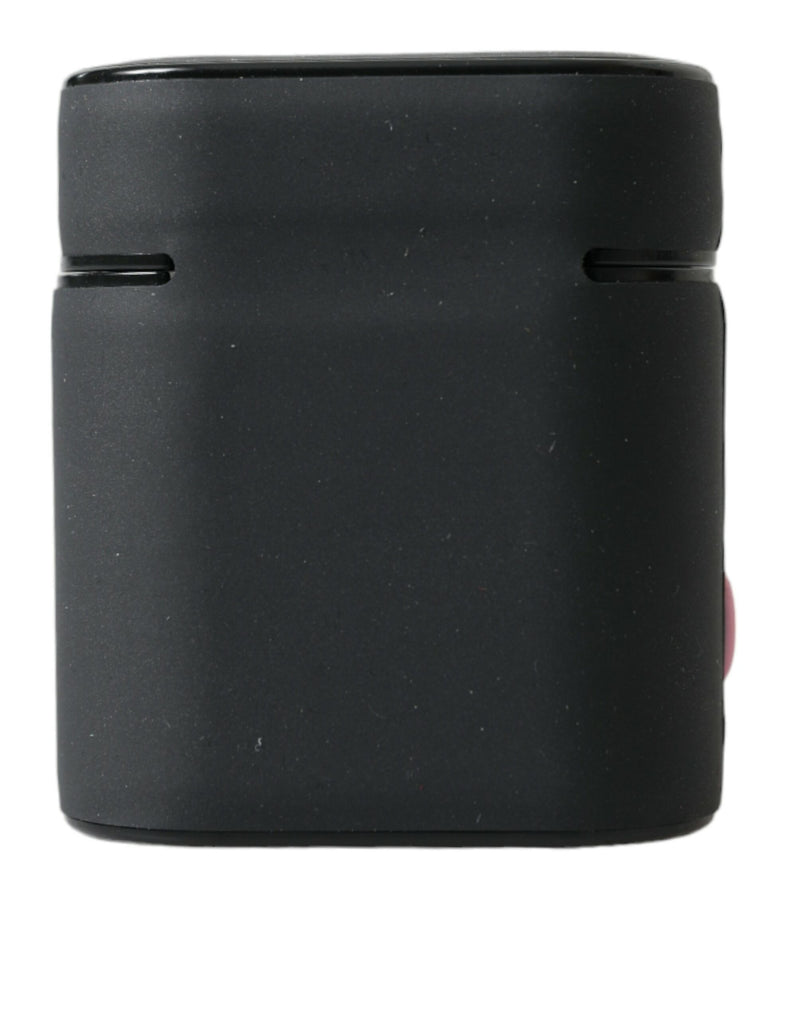 Elegant Dual-Tone Leather Airpods Case Dolce & Gabbana