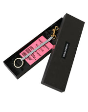 Chic Trifold Gold & Pink Key Holder Case Dolce & Gabbana