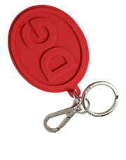 Elegant Red Trifold Key Holder Case Dolce & Gabbana