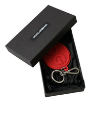 Elegant Red Trifold Key Holder Case Dolce & Gabbana