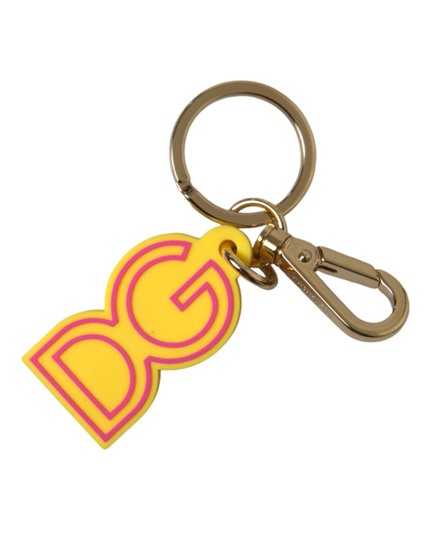 Chic Yellow Gold Keychain Charm Dolce & Gabbana