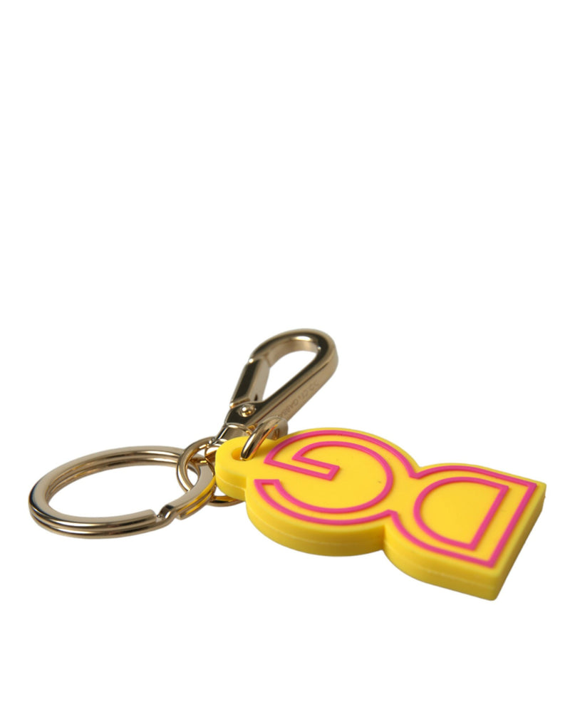 Chic Yellow Gold Keychain Charm Dolce & Gabbana