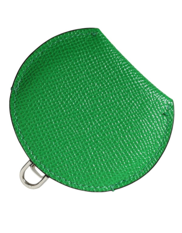 Emerald Leather Hand Mirror Holder Dolce & Gabbana