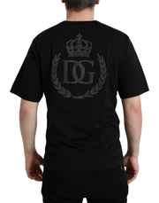 Elegant Embossed Logo Cotton Tee Dolce & Gabbana