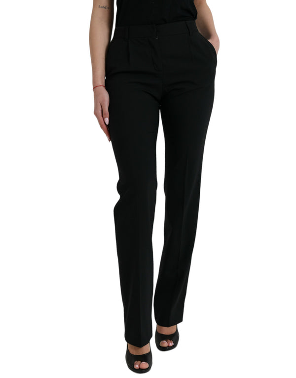 Elegant Tapered Wool Trousers Dolce & Gabbana