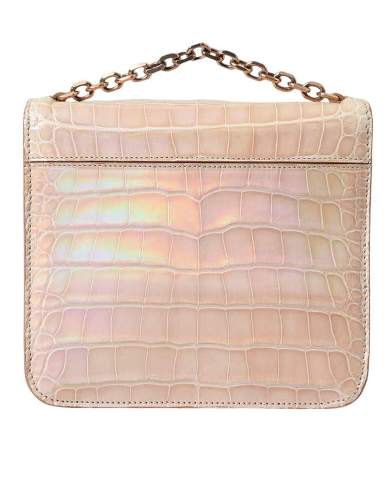 Elegant Mini Chain Beige Clutch for Evening Elegance Balenciaga