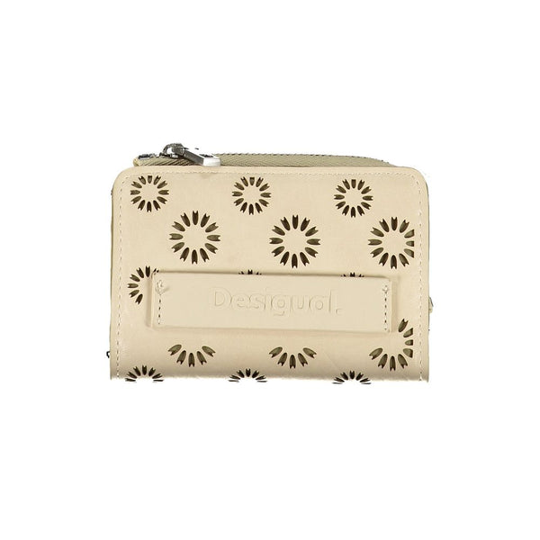 Beige Polyethylene Wallet Desigual