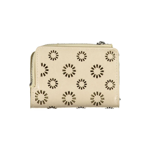 Beige Polyethylene Wallet Desigual