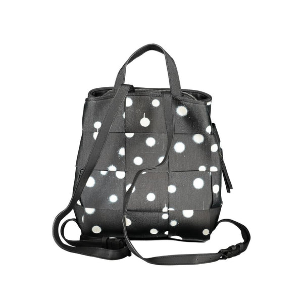 Black Polyethylene Backpack Desigual