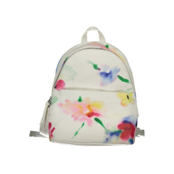 White Polyester Backpack Desigual