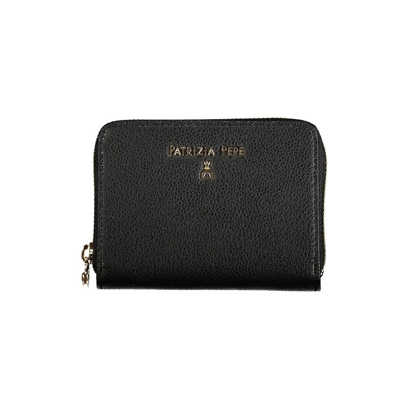 Black Leather Wallet Patrizia Pepe