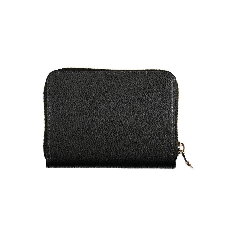 Black Leather Wallet Patrizia Pepe