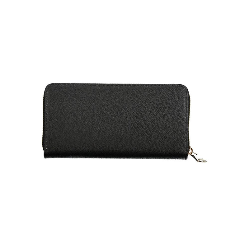 Black Leather Wallet Patrizia Pepe