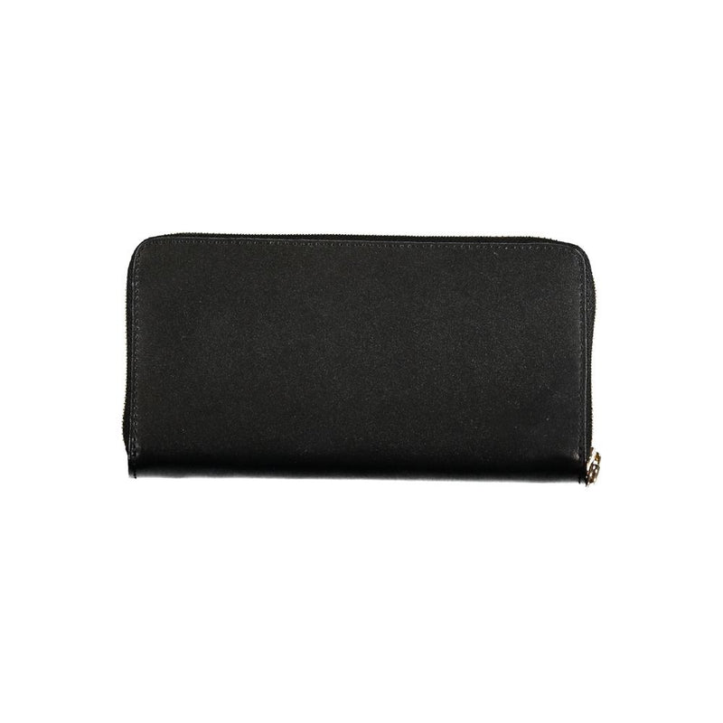 Black Leather Wallet Patrizia Pepe