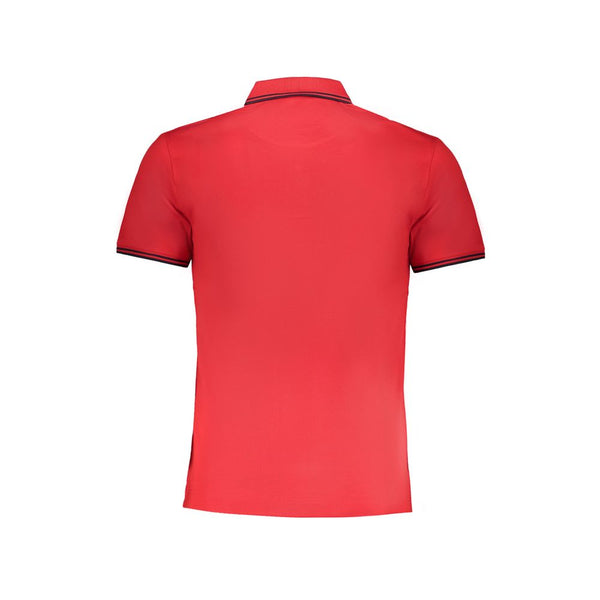 Red Cotton Polo Shirt Harmont & Blaine