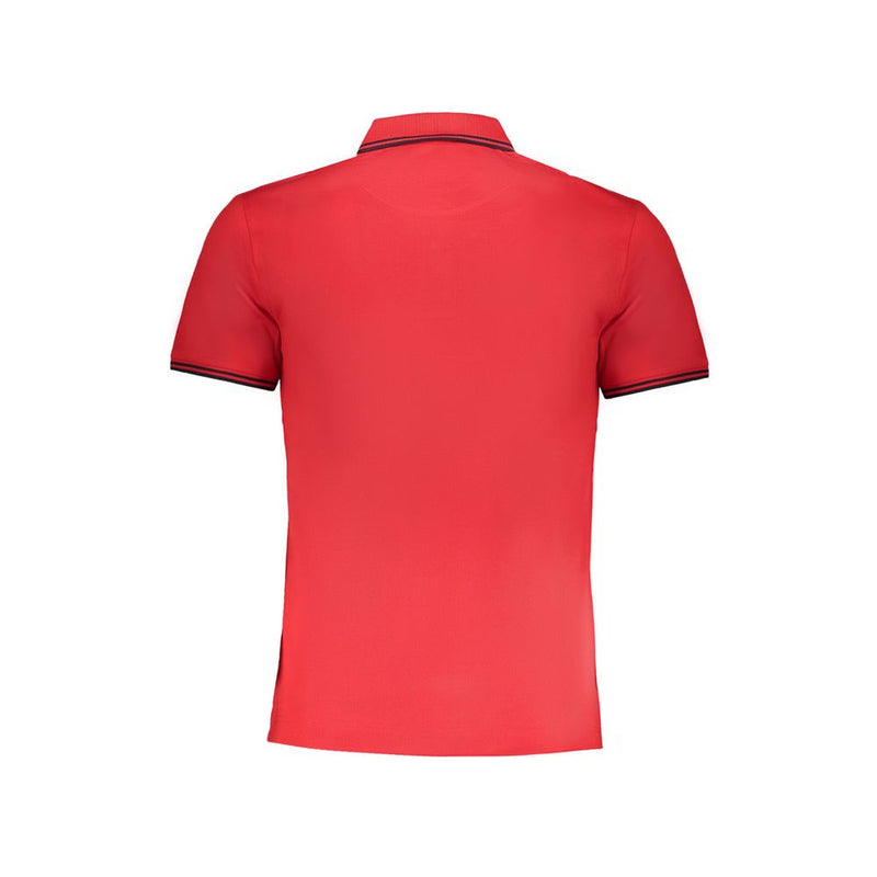 Red Cotton Polo Shirt Harmont & Blaine