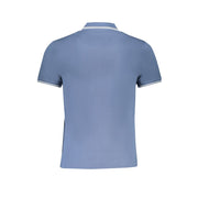 Blue Cotton Polo Shirt Harmont & Blaine