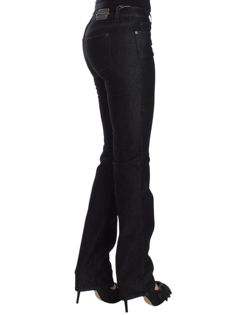 Chic Black Slim Skinny Jeans Ermanno Scervino