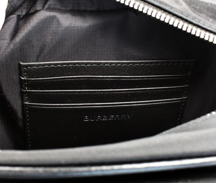 Paddy Small Black Nylon Logo Camera Belt Fanny Pack Bag Burberry