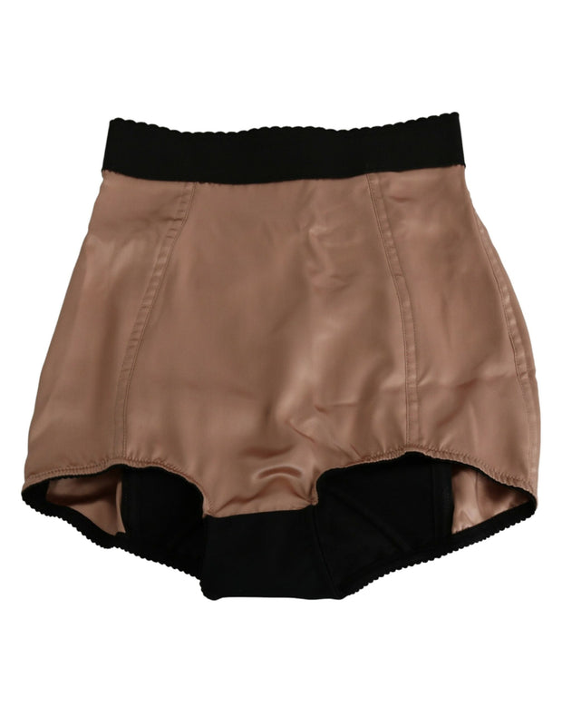 Silk High Waist Mini Hot Pants Dolce & Gabbana