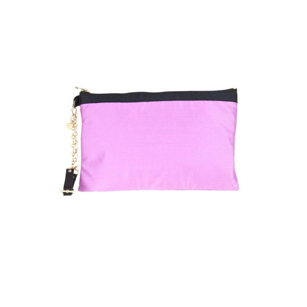 Purple Silk Handbag Patrizia Pepe