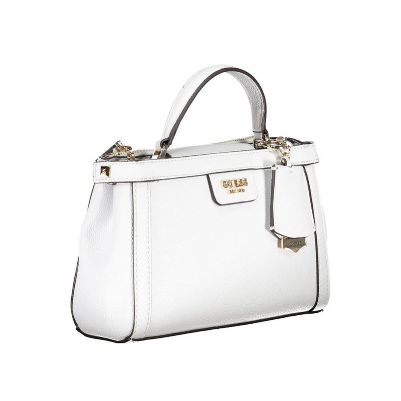 White Polyethylene Handbag Guess Jeans