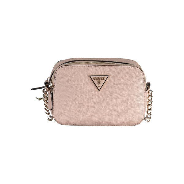 Pink Polyethylene Handbag Guess Jeans