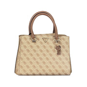 Beige Polyethylene Handbag Guess Jeans