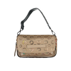 Beige Polyethylene Handbag Desigual