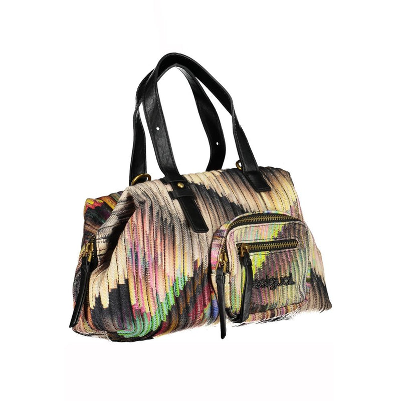 Black Polyester Handbag Desigual