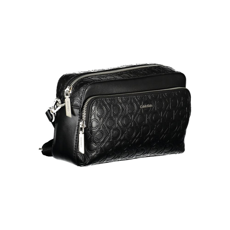 Black Polyester Handbag Calvin Klein